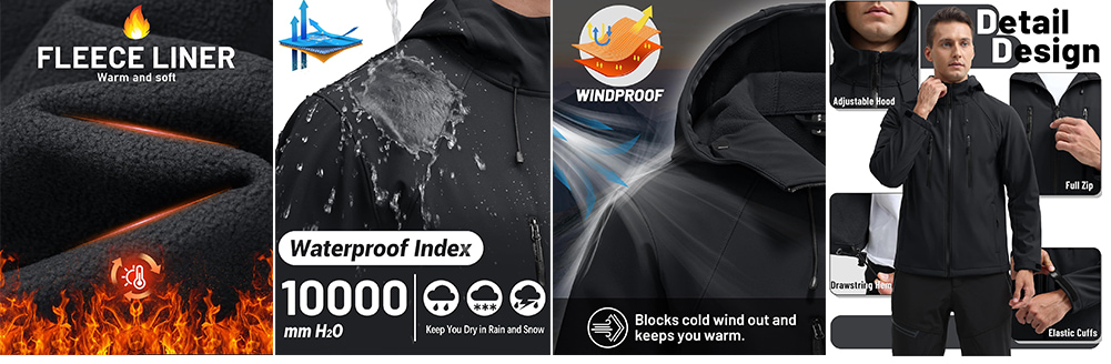 man softshell Jacket